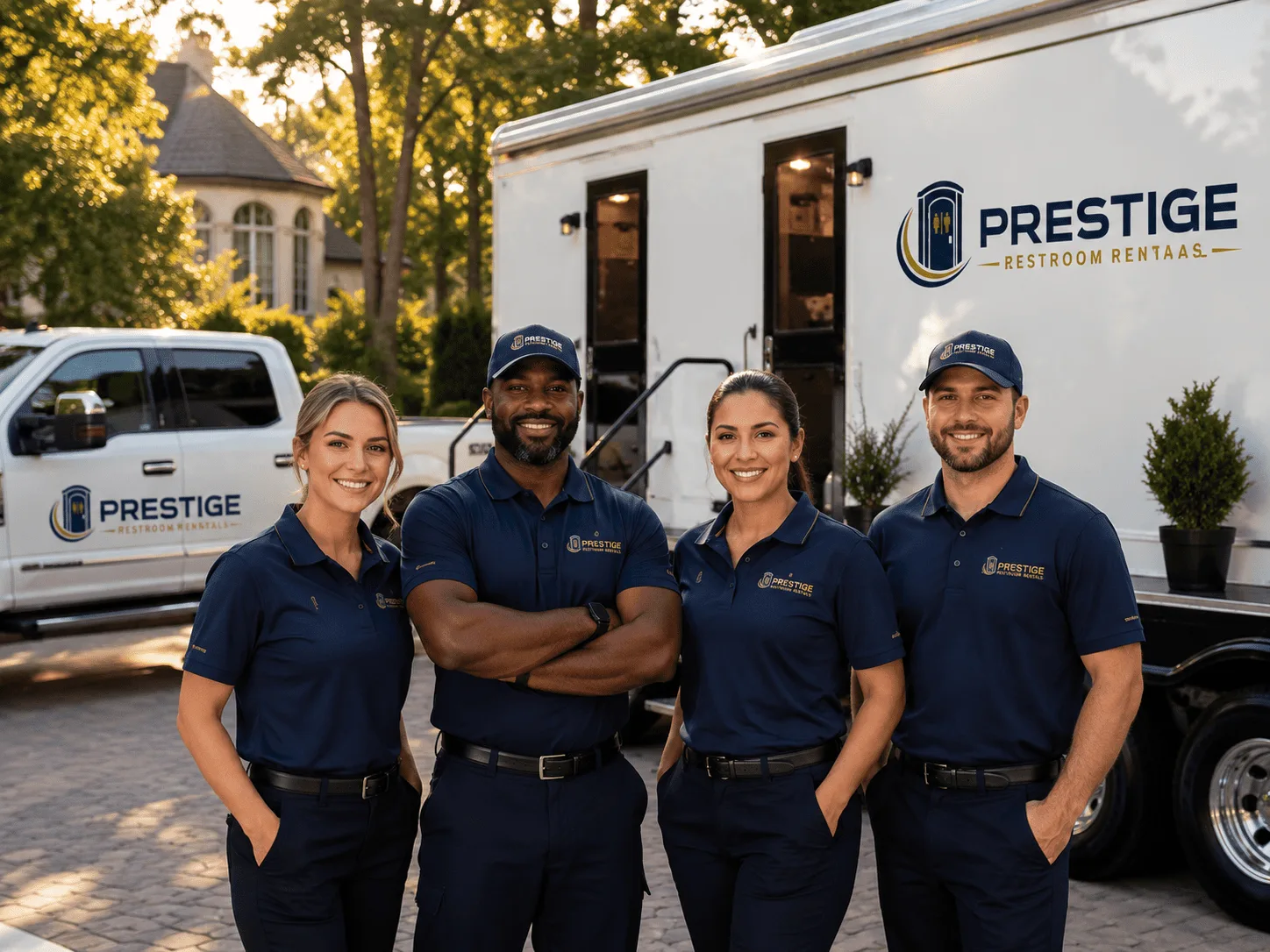 Trusted Luxury Portable Restrooms company in Oakland, MS